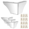 SUMNACON 4Pcs 7.5cm Metal Sofa Legs Wardrobe Leg Furniture Leg,