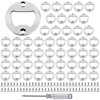 Bottle Opener Insert - 50 Sets Stainless Steel Bottle Opener