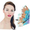 FOMIYES Makeup Brush Set Long Handles 20pcs Unicorn Design Perfect