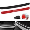 GZRUICA Rear Bumper Protector Strip Clear Back Bumper Protector Guard