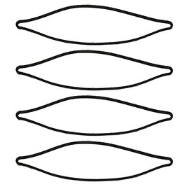 MaxLLTo 4 Pack 30517A Upright Vacuum Motor Fan Chamber Gaskets for Sanitaire Eureka SC888 SC887 SC882 SC679 SC899 SC886 SC882A Models