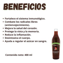 Pack Concentrado Con Antioxidantes Con Granada Y Arándano