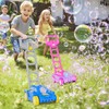 SHCKE Bubble Lawn Mower Bubble Machine for Toddlers 1-3,Rechargeable or