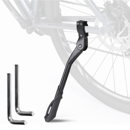 Awaken honest Bicycle Stand 24-29 Inches, Height-Adjustable Bicycle Stand, Dotted Non-Slip Rubber Feet, Maximum Load 35 kg, Bicycle Stand Suitable for City Bikes, Mountain Bikes