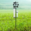 3 in 1 Weather Station Measurer with Rain Gauge, Wind