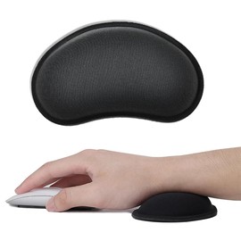 AOEVUIR 1 x Mouse Wrist Rest with Memory Foam Ergonomic Wrist Rest for Mouse Non-Slip Base Relief Wrist for Laptop Computer Work Gaming Office Home