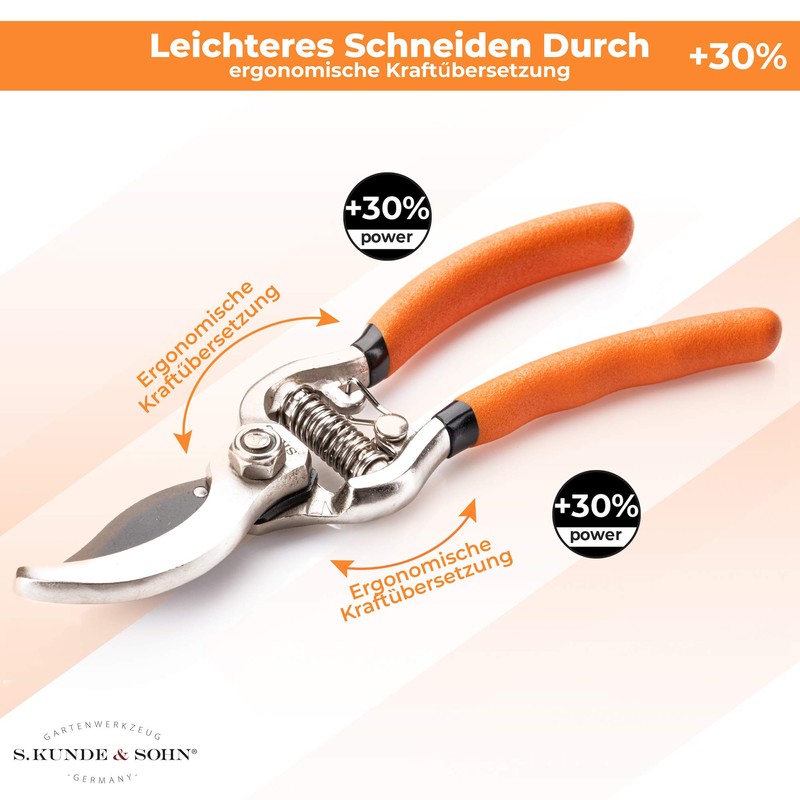 S. Kunde & Sohn Germany SKS 6 Tradition Garden Shears,