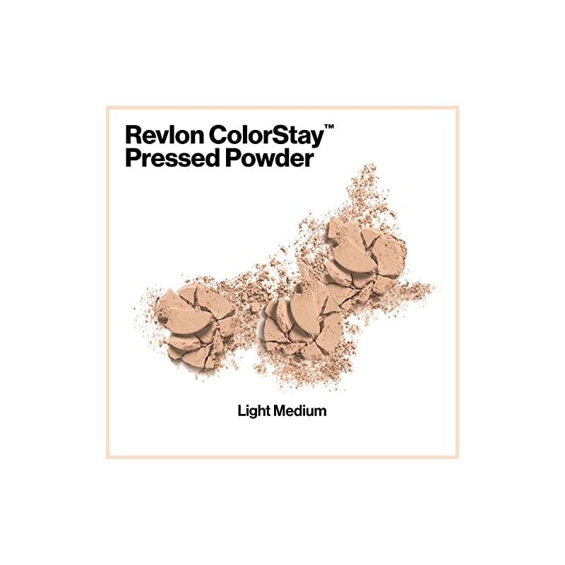 Revlon Colorstay Pressed Powder with Softflex # 830 Light/Medium, Unisex,