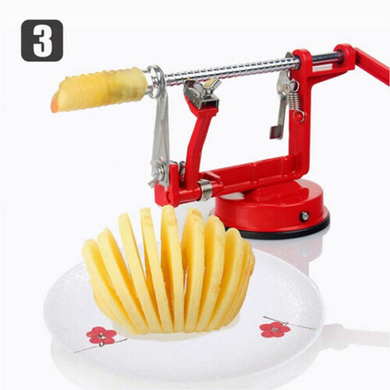 New Kitchen Tool Fruit Cutter Corer 3 in 1 Slicer