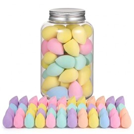 Make Up Sponge Set: 40 Pieces Beauty Blender Mini with 2 Shapes - Latex-Free Makeup Sponge for Foundation Powder & Concealer
