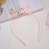 Bride to Be Rose Gold Headband ~ Bride Hen Party