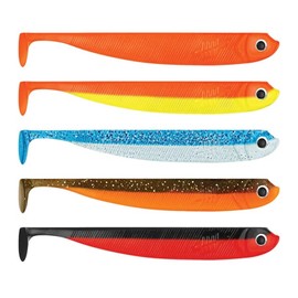 Lieblingsköder 12.5 cm Rubber Fish – 5 Rubber Shads, Colour Favourite Bait: Cod Package