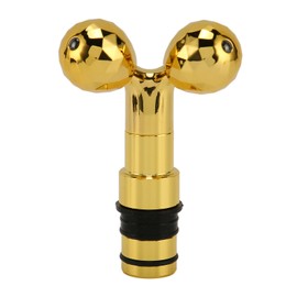18mm Muscle Massage Head Double Rollor Deep Relaxation Replacement Fascia Massager Head