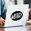 CafePress Werd Oval Sticker Oval Car Bumper Sticker