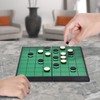 MusicTree Magnetic Reversi Othello Board Game Set with Folding Board