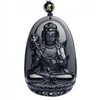 Bella Jade Buddha Pendant Necklace, Bodhisattva Amulet / Talisman. Made