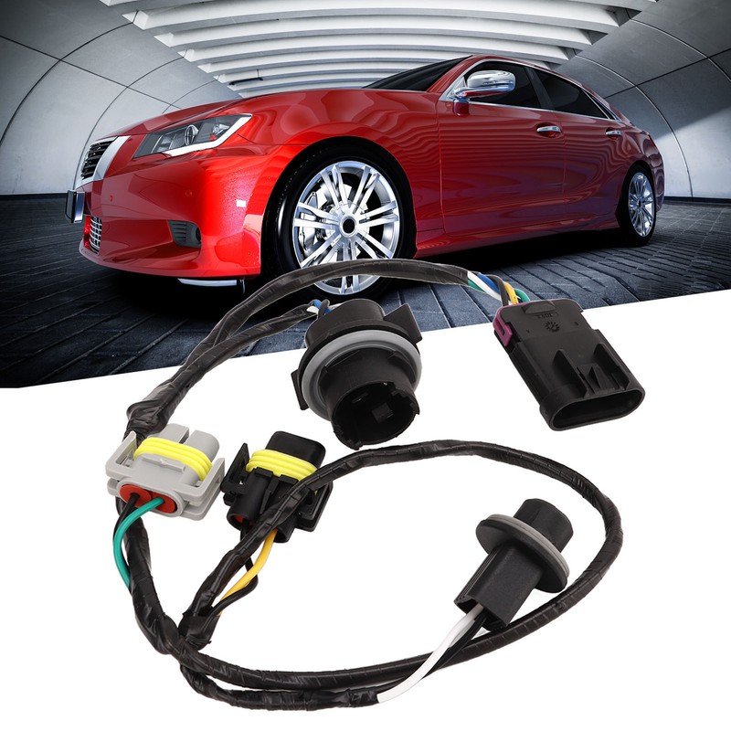 Headlight Socket Cable 15930264 Front Headlamp Connector Wiring Harness Replacement