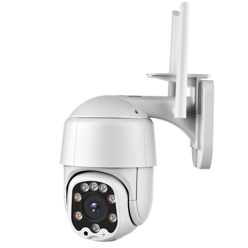Outdoor Wireless WiFi Security Camera, 1080P Pan Tilt Zoom Surveillance