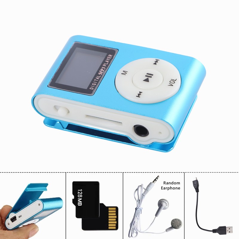 MP3 Music Player 128M Song Card Portable Mini Music Player