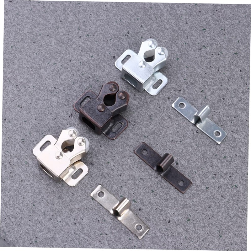 SHINEOFI 20Pcs Door Catcher Latch Clips Durable Toggle Clips for