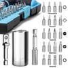 MANWALD Universal Socket Tool Set, Ratcheting T-Handle Screwdriver Set with