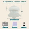 Bath Pillows for Tub, Bath Pillow Luxury Bathtub Pillows for
