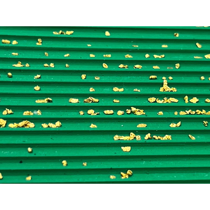Sluice Box Rubber V Matting; Gold Sluice mat for fine