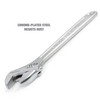 OEMTOOLS 22652 10 Inch Adjustable Wrench, Chrome Plated Wide Jaw