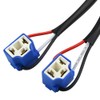 XINGYHENG 2Pcs H4 9003 Male to Female Ceramic Socket Adapter