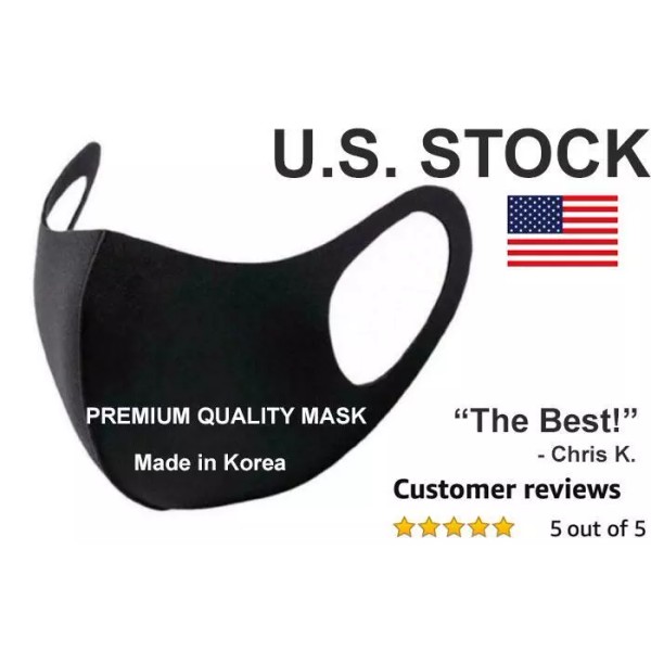 Unbranded Washable FACE MASK, Protection With Style. Made In KOREA