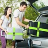 4 Stück Koffergurt Kofferband Set, Einstellbare Kofferband Kofferanhänger Koffer Gepäckgurte