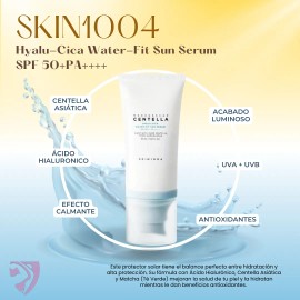 Skin1004 Sun Serum Spf50+ protector solar con acido hialurónico 50mL