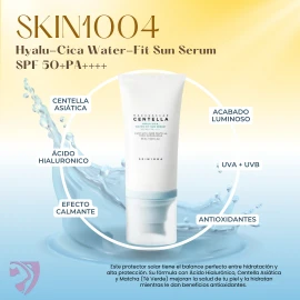 Skin1004 Sun Serum Spf50+ protector solar con acido hialurónico 50mL