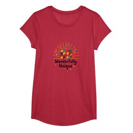 85 Wonderfully Unique Birthday Gift for Seniors T-Shirt, Girls, Red Heather
