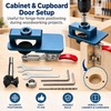 35mm Concealed Hinge Drill Bit Set for Cabinet Installation –