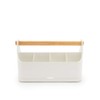 simplywire - Makeup Storage Organiser - Bathroom Caddy - White