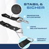 ELANI - Extra Robust Strap Carabiner 2X - Ideal as