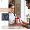 To My Daughter Cross Necklace from Dad Mom Religious Spiritual