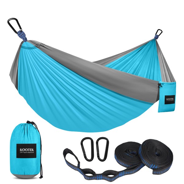 Kootek Kootek Camping Hammock 400 lbs Capacity, Camping Essentials, Lightweight