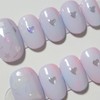 Love in the Clouds ☁️ Handmade Nail Tips - Short