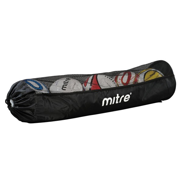 Mitre Men's (5) H2828 MITRE TUBULAR 5 BALL BAG, Black,