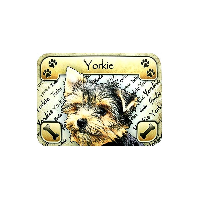 Yorkie Photo Fridge Magnet