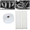 Exhaust Pipe Wrap, 32ft Exhaust Heat Wrap Roll, Exhaust Header