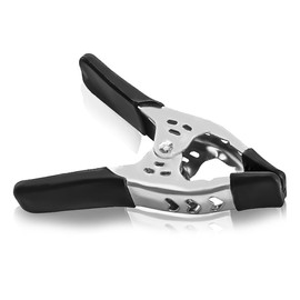 AMAZA 2 Pack 6" Spring Metal Clamps Large Super Heavy Duty Spring Metal Clips with 2.5 inch Jaw opening