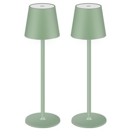 BGFHome Cordless Table Lamp LED Desk lamp,5000mAh Rechargeable Touch Night Light Wireless Minimalist Design for/Restaurant/Bedroom/Bars/Outdoor Party/Camping/Coffee Shop 2Pack