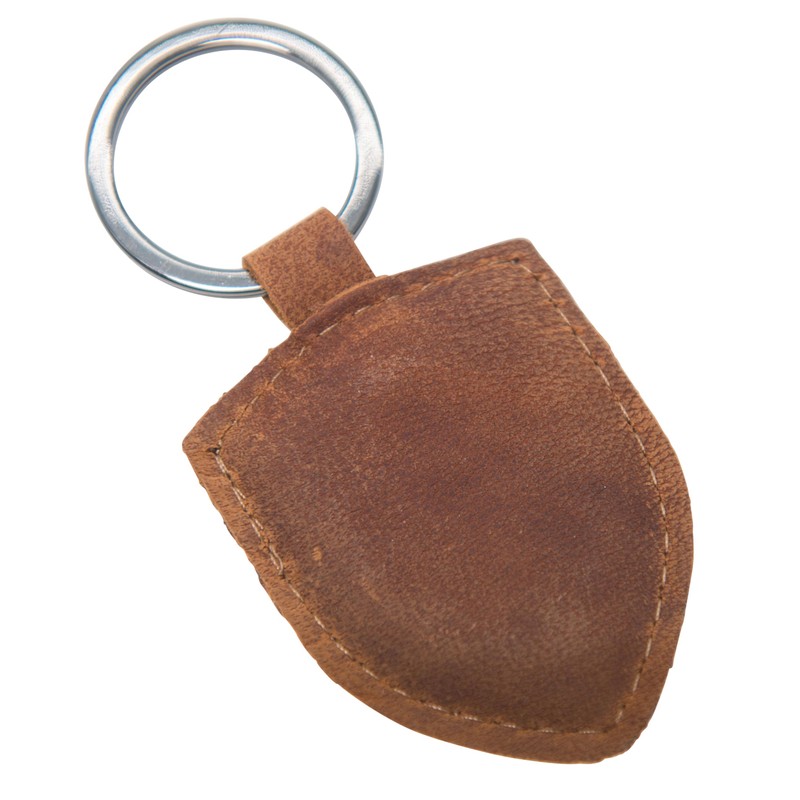GERMANUS Wild Brown Leather Keyring