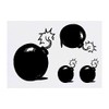 4 x 'Bomb' Temporary Tattoos (TO00014240)