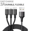 Unbranded NEW Fast USB Charging Cable Universal 3 in 1