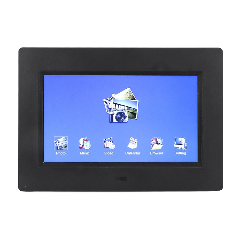 7 Inch Digital Picture Frame HD 800x480 Multifunction Electronic Photo