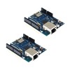2Pcs W5100 SD Card Shield Expansion Board Module